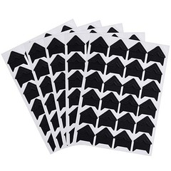 Yesallwas 10 Sheets (240PCS) Black Photo Corner Stickers Holder Protectors Se…