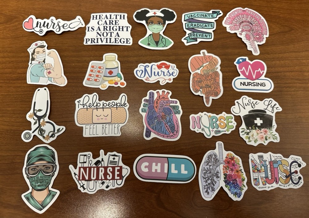 Future Nurse/Healthcare Stickers Set Of 20