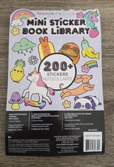 Fashion Angels Super Cute Mini Sticker Book Library for Crafts 200+ New