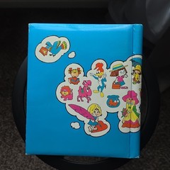 Vintage 1983 Imperial Sticker Album LOADED 150+ Stickers Snoopy Hello Kitty CPK