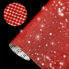 Diamond Crystal Bling Rhinestone Sticker Sheet Diamante Self Adhesive Decal DIY
