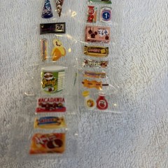 Vintage Mini Korean Asian Themed Snacks Food Stickers NIP