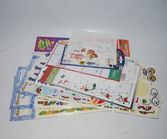 Vintage 90s Sticker Partials & Cut‑Up Singles – Mixed Brands/Years – As‑Is Lot