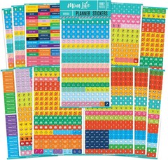 Comprehensive Planner Sticker Set: 1900+ Icons for Active Family Schedules