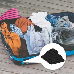4Pcs Home Use Luggage Corner Trim Black Lightweight Suitcase Edge Covers