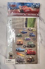 Vintage Disney Pixar CARS Sandy Lion Stickers Play Scene Unopened!