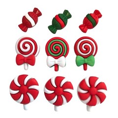 Buttons Galore 50+ Assorted Christmas Theme Buttons for Sewing & Crafts