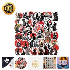 Authentic Japanese Bushido Stickers – 50 Unique Vinyl Designs for Personal Flair