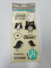 Jillibean Clear Hampton Art Cling Stamps YOU’RE TWEET