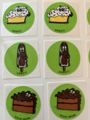 vintage Stickers Scratch N Sniff Lot HTF Matte CTP 80s