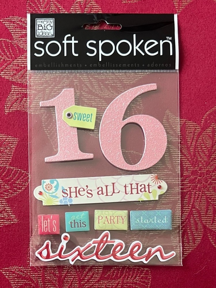 YOU CHOOSE UPDATED 9/21 MANY THEMES 3D STICKERS BY SOFT SPOKEN – FREE SHIPPING