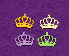 CROWN # 15 die cuts scrapbook cards