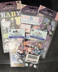 scrapbook stickers sticko/sandylion Essentials