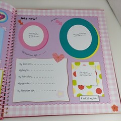 Girls Only! Scrapbook Fun Starter Scrapbook with Pen & 170 Stickers