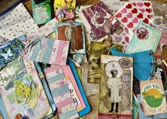 Scrapbook Craft Junk Journal Huge Mixed LOT Playing Cards Vtg Paper Ephemera 9lb