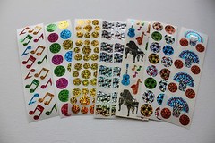 Hambly stickers 1 sheet – Music Sports School Other You Choose!