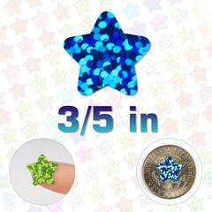 2340 PCS Holographic Star Stickers for Kids Reward,0.6″ Sparkly Small Stars | Ra
