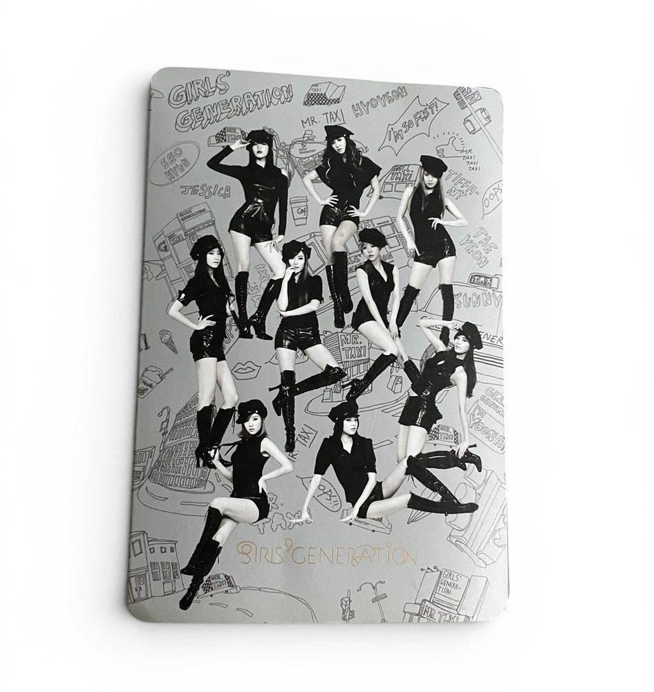 Girls’ Generation SNSD Mr. Taxi Sticky Note Memo Pad Korea SMEntertainment K-Pop
