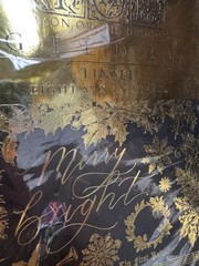 IOD Retired Christmas Gilded Transfer 2024 – Tinsel. Iron Orchid Designs