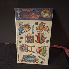 Hot Off The Press Toddler Scrapbooking Stickers Multicolor HOTP 1803