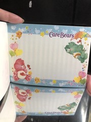 Care Bears Memo Pad And Sticker Sheet Vintage Htf
