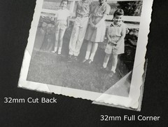 Paper Mounting Corners White Full 12mm 1/2″ PKG 108 – Archival Photo Corners