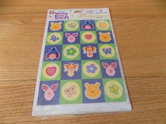 Disney Winnie the POOH Scrapbook Stickers Eeyore Piglet Tigger Hallmark Sealed
