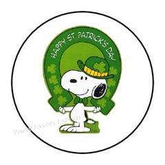 ST PATRICKS DAY ENVELOPE SEALS LABELS PARTY FAVORS STICKERS