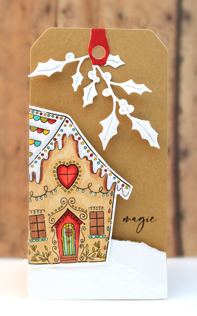Penny Black Metal Metal Cutting Die SWEETEST CHRISTMAS CUT OUT
