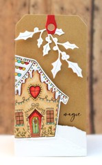 Penny Black Metal Metal Cutting Die SWEETEST CHRISTMAS CUT OUT