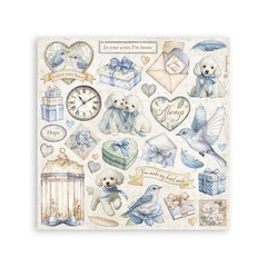 Stamperia Stickers 6.5×6.5, 4pg – Timeless, SBSTK02