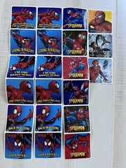 VTG Sandylion Spiderman stickers Lot Of 21 MediBadge RARE Stickers 2002, 04 2.5”
