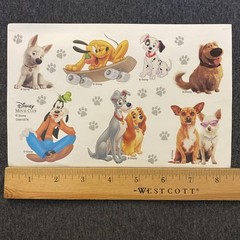 Disney Movie Club Stickers for Scrapbook Crafts – Goofy, Pluto & More