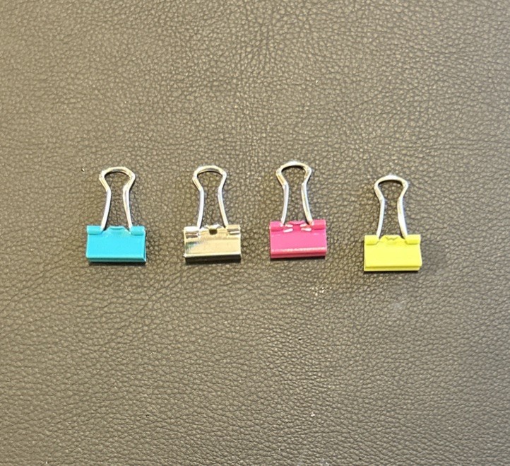 Stampin’ Up! Birthday Mini Binder Clips, 64 Pieces, Rare!
