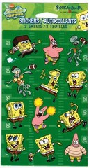 Vintage SPONGEBOB Squarepants Patrick FOOTBALL Scrapbook Stickers 2003 New pack