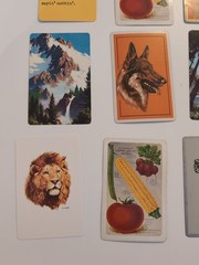 20 Playing Cards Most Vintage Ephemera Junk Journal Veggies Mountains Cats Dogs