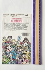 Vtg Scratch & Sniff Stickers NIP Glitters Ice Cream 1984 Mark 1 Cones Split