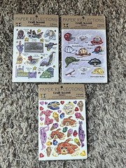 Paper Reflections Vintage Stickers Lot of 3-NEW-Scrapbooking Crafts Kids