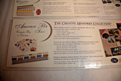 Creative Memories Amusement park & Cubilee Sticker Sheets 2 pack lot