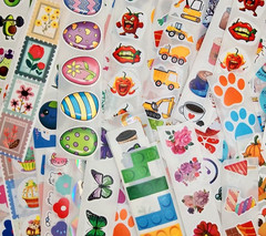 100 Random Pick Stickers/Scrapbook/Crafts/Journals/Planner/Diary/School/1 inch