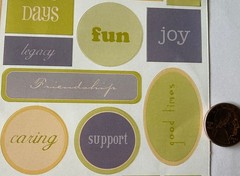 SEIZE THE DAY Stickers(40pc) ChatterBox•Memories•Phrase •Lazy Days•Card Making•