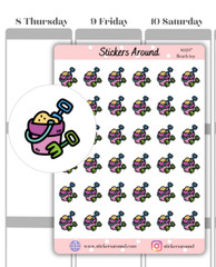Beach Toys Icon Planner Sticker, Baby Toy, Daycare, Childcare, Calendar Sticker