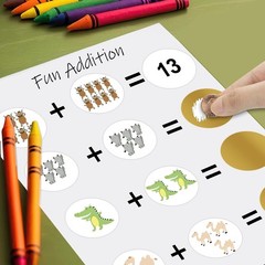 100 Pcs Scratch Off Stickers Sitckers 2 inches Round Self Adhesive Scratch Of…