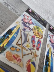 Lot Of Various Transportation Scrapbooking Or Card Making Stickers