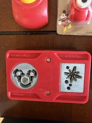 Mickey Mouse Icon Head & Silhouette Paper Punch LOT Scrapbooking