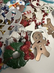 Large Lot Of Christmas Craft Embellishments