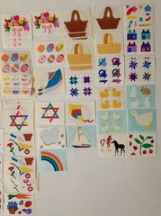 Vintage Mrs Grossman’s Easter Spring Flower Sticker Lot 75+ Mods