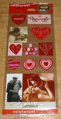 Hallmark Valentine’s Day Stickers Hearts Love Romantic Kiss Free Ship Over $15