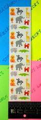 Safari Animals Sandylion Stickers Sheet