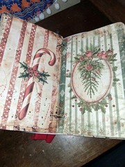 Shabby Christmas Junk Journal Scrapbook Usa Seller